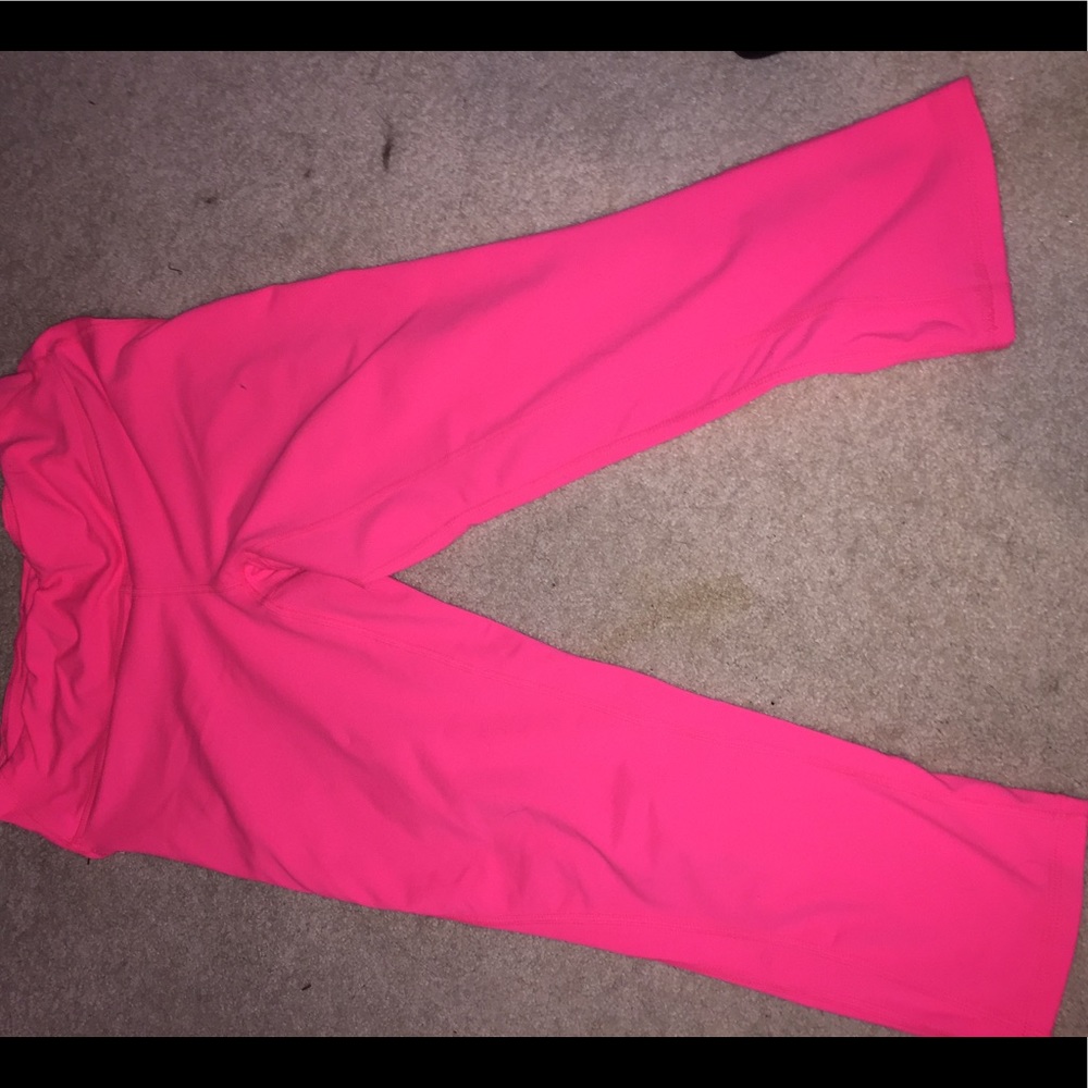 GAP FIT NEON PINK LEGGINGS